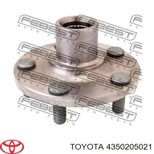 4350205021 Toyota cubo de rueda delantero