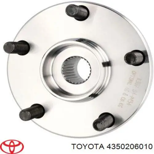 4350206010 Toyota cubo de rueda delantero