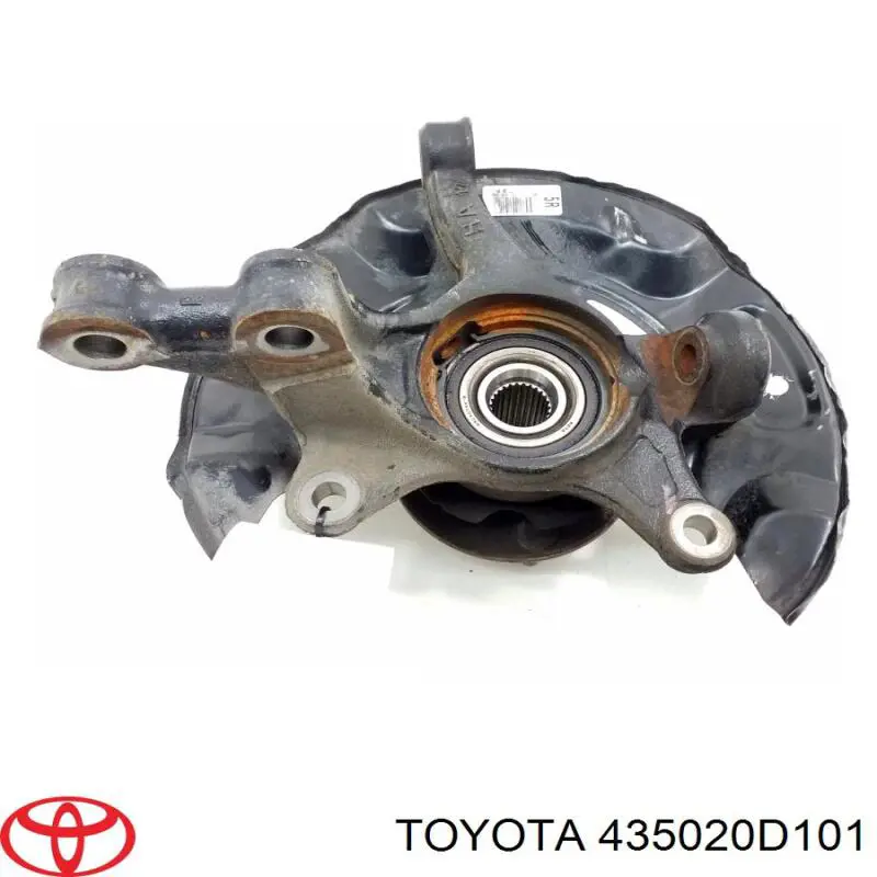 435020D101 Toyota Cubo delantero