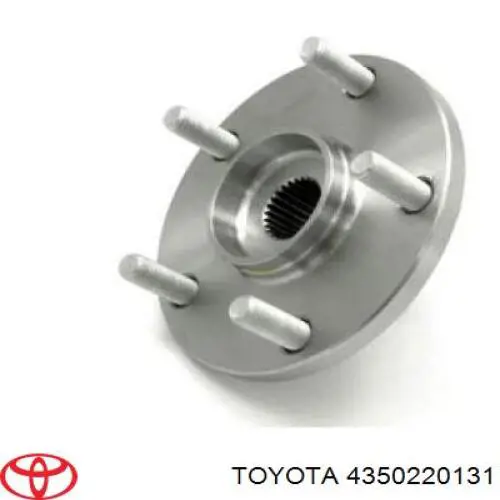 4350220131 Toyota cubo de rueda delantero