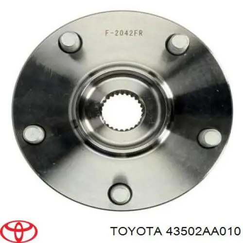 43502AA010 Toyota cubo de rueda delantero
