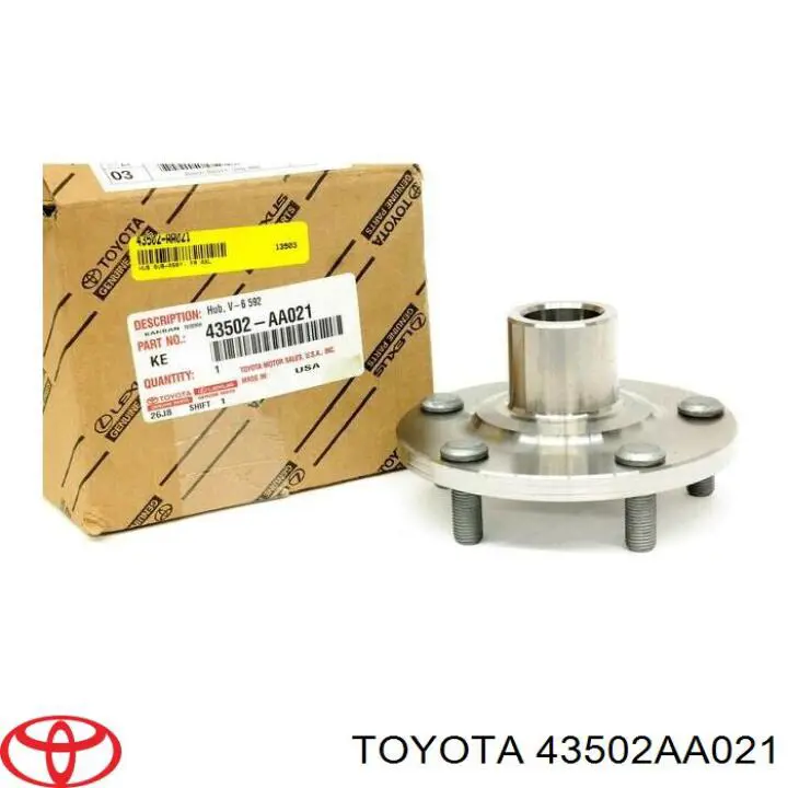 Buje de rueda delantero Toyota 43502AA021 precio, desde 36,81 EUR
