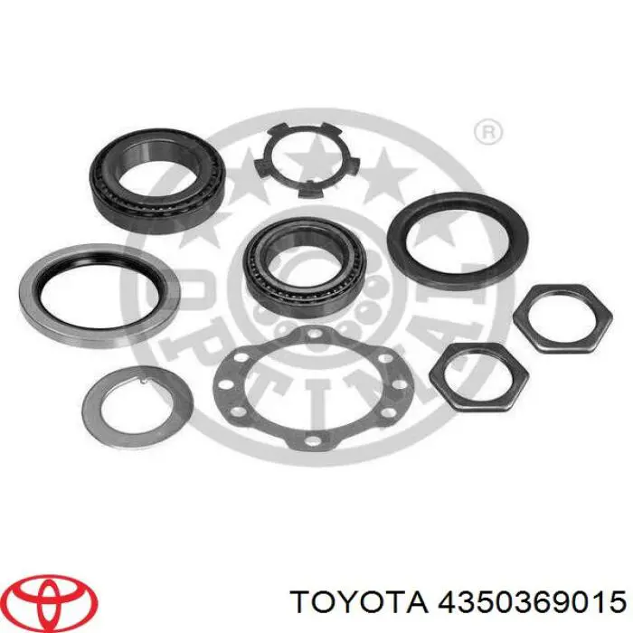 Comprar 4350369015 Toyota Bujes de ruedas