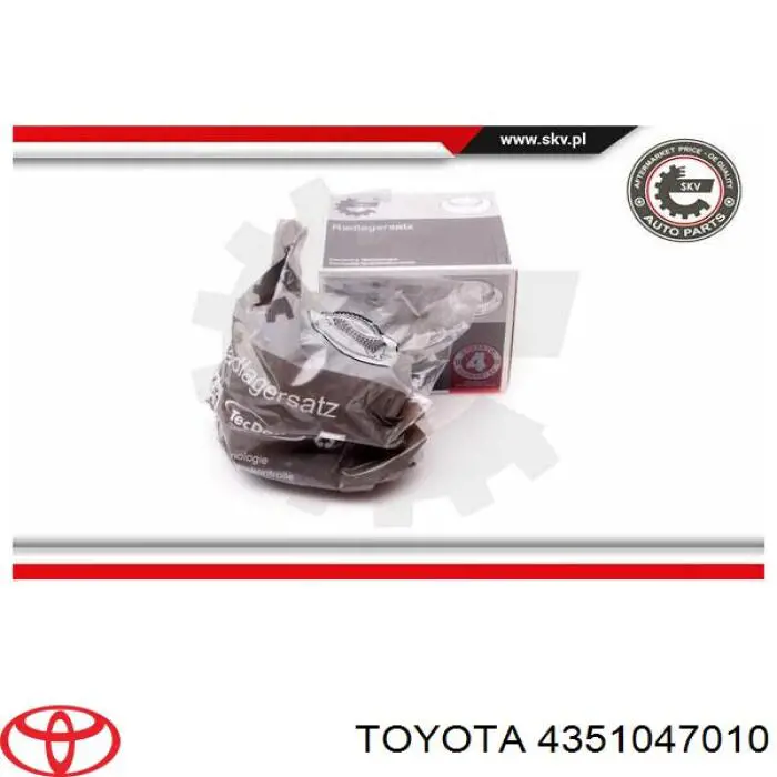 Cubo de rueda delantero Toyota Prius NHW20
