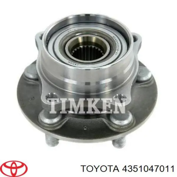 Cubo de rueda delantero Toyota Prius NHW20