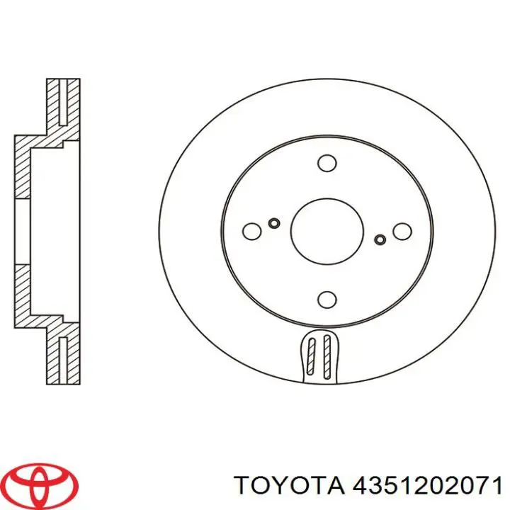 Frenos delanteros Toyota 4351202071 precio, desde 35,22 EUR