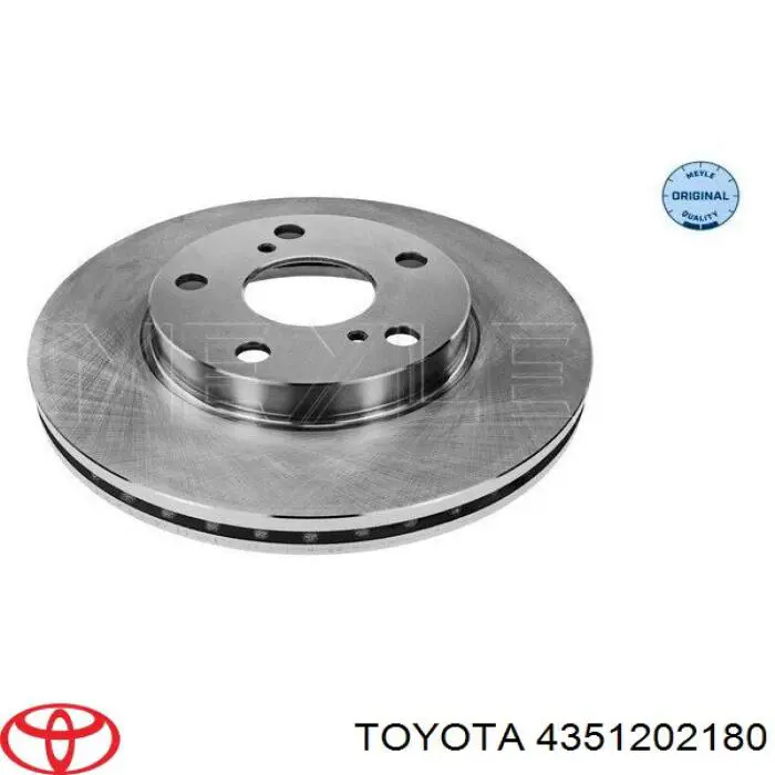 Disco de freno 4351202180 Toyota