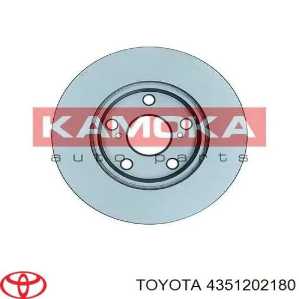 Disco de freno delantero Toyota 4351202180