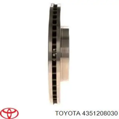 Disco de freno 4351208030 Toyota