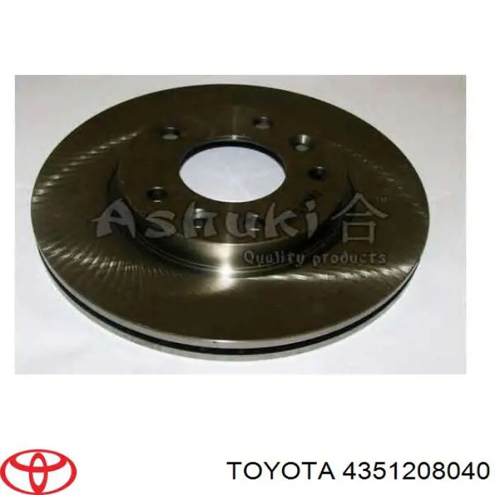 Comprar 4351208040 Toyota Freno de disco delantero