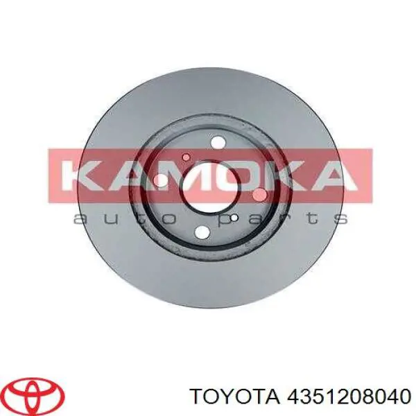 Disco de freno 4351208040 Toyota