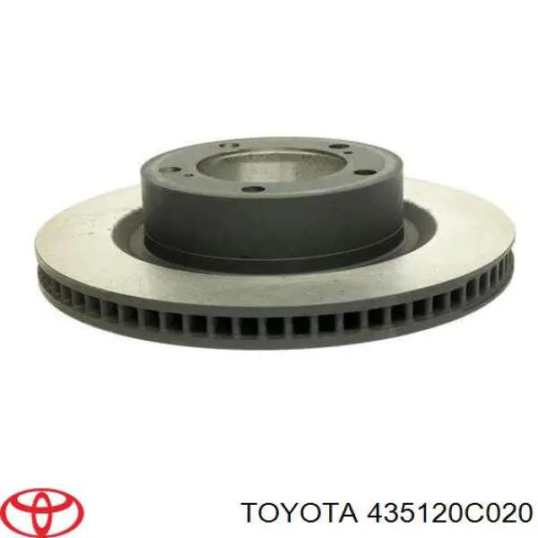 435120C020 Toyota disco de freno delantero