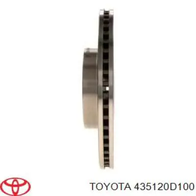 Disco de freno 435120D100 Toyota