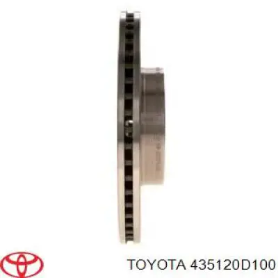 Disco de freno delantero Toyota 435120D100
