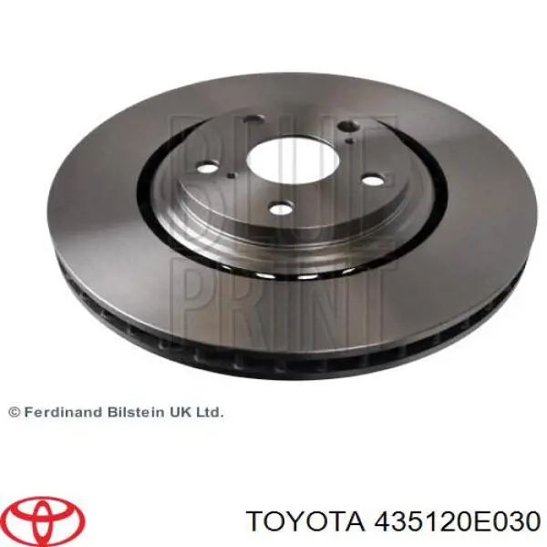 Comprar 435120E030 Toyota Freno de disco delantero