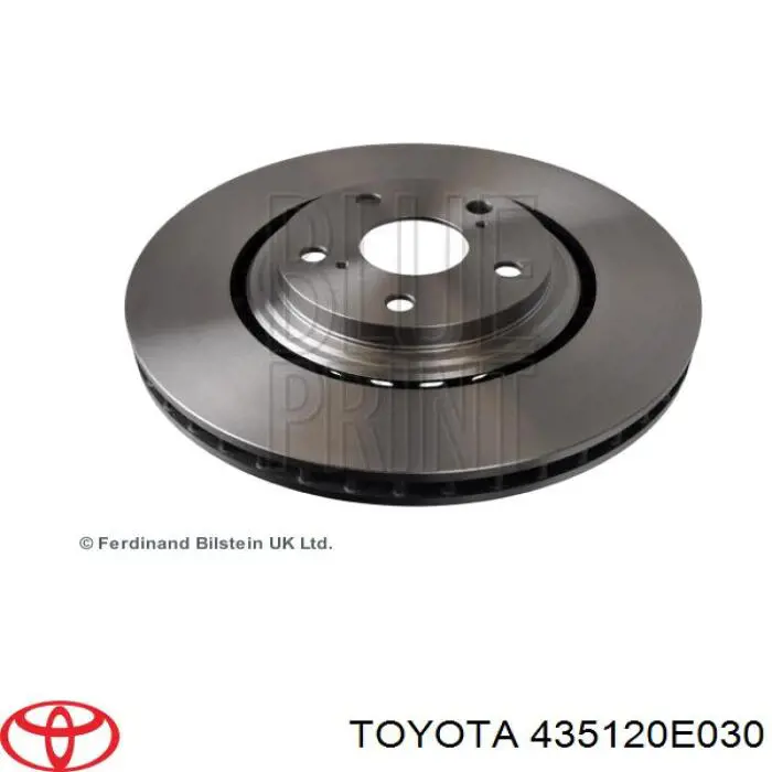 Disco de freno 435120E030 Toyota
