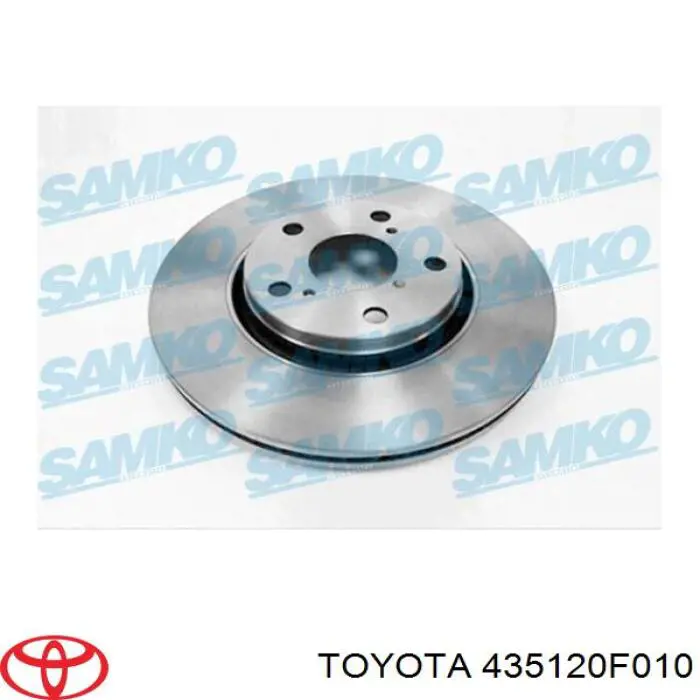 Frenos delanteros Toyota 435120F010 precio, desde 46,18 EUR