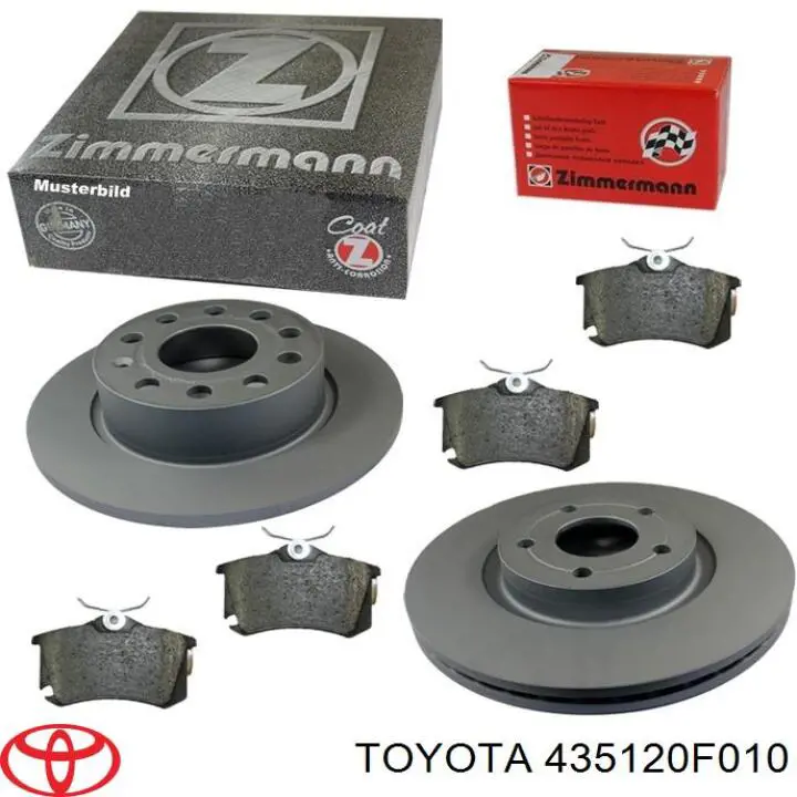 435120F010 Toyota Discos