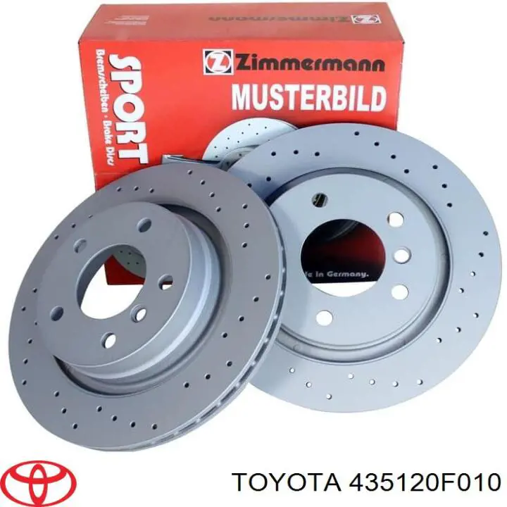 Comprar 435120F010 Toyota Freno de disco delantero