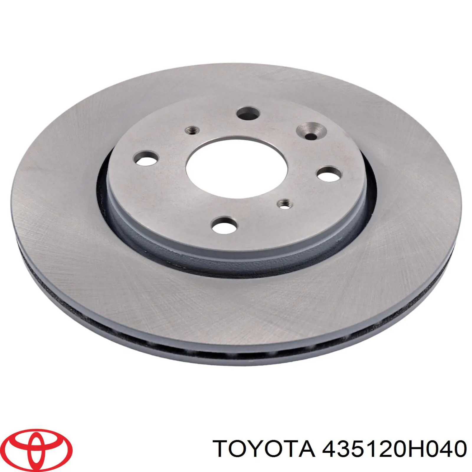 435120H040 Toyota freno de disco delantero