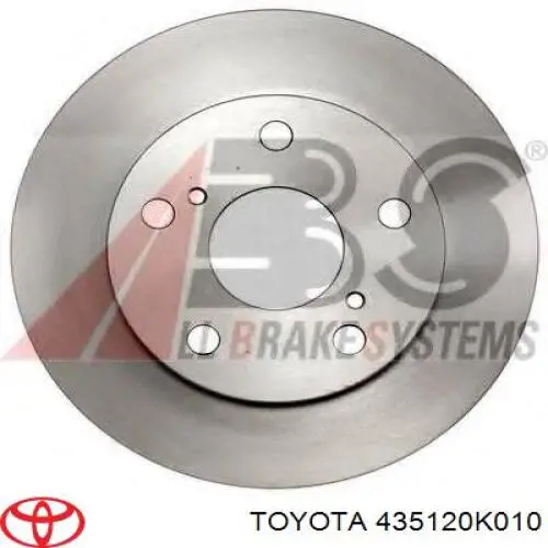 Frenos delanteros Toyota 435120K010 precio, desde 50,55 EUR