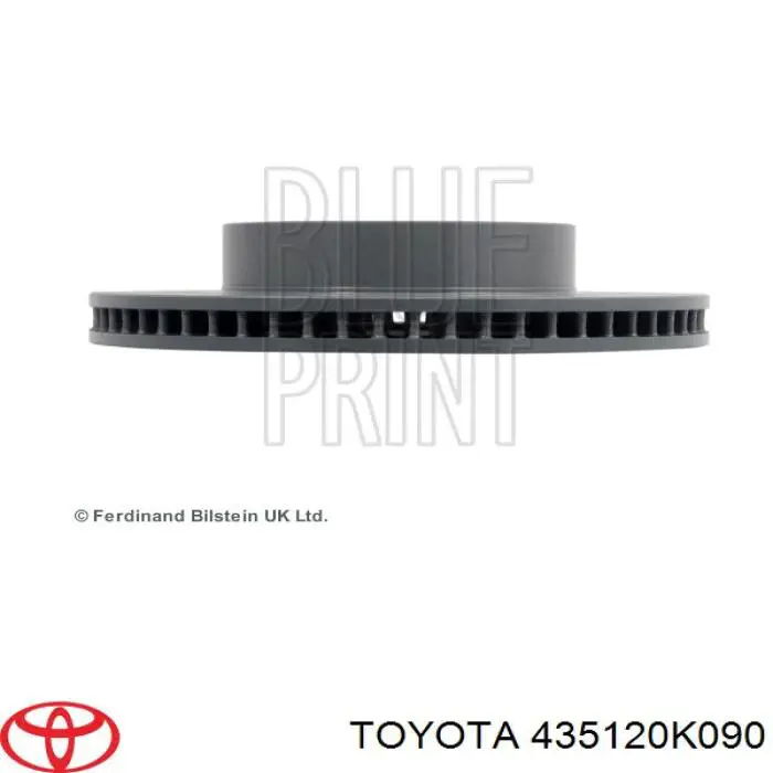 435120K090 Toyota Discos