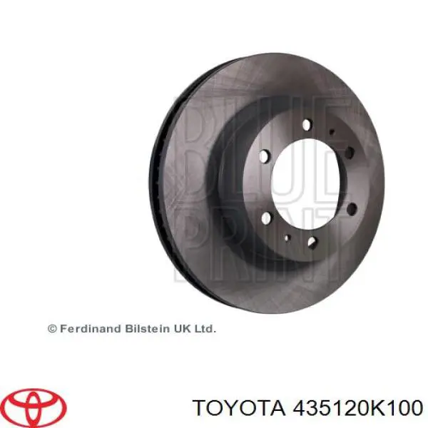 Freno de disco delantero Toyota Hilux GUN12, GUN13