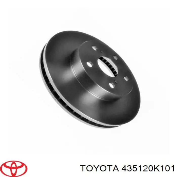 Comprar 435120K101 Toyota Freno de disco delantero