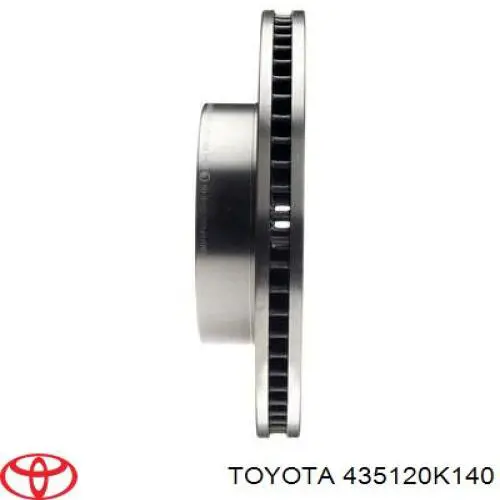 Disco de freno 435120K140 Toyota
