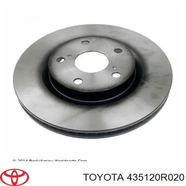 Disco de freno 435120R020 Toyota