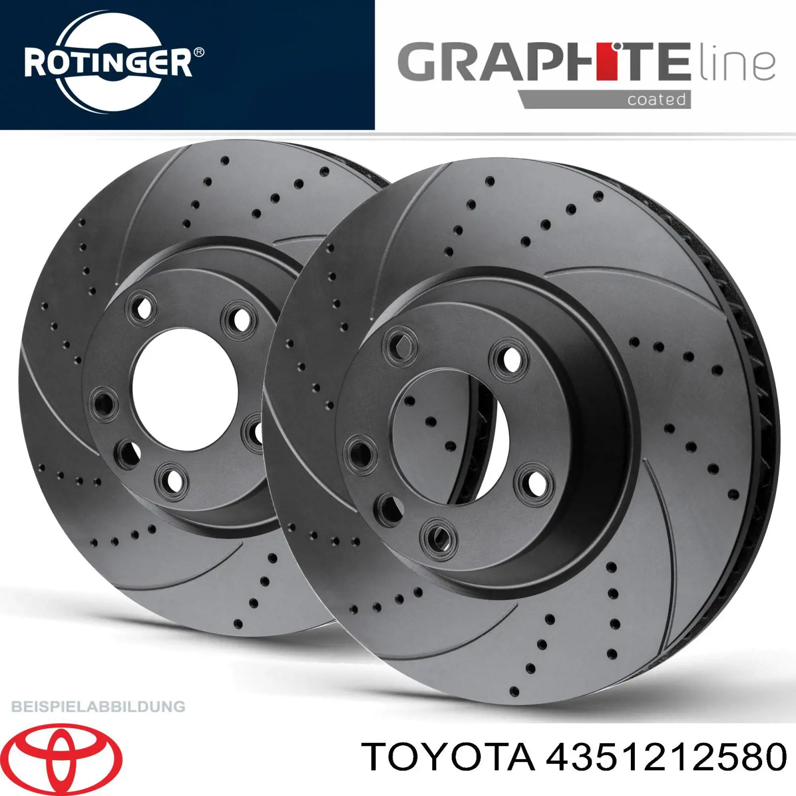 Frenos delanteros Toyota 4351212580 precio, desde 36,80 EUR