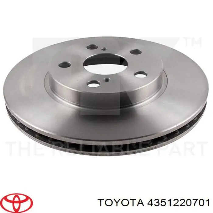 4351220701 Toyota Discos