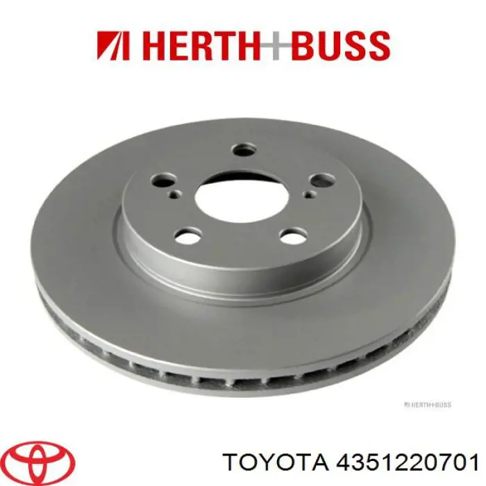 Frenos delanteros Toyota 4351220701 precio, desde 32,01 EUR