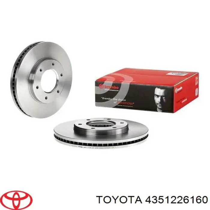 4351226160 Toyota Discos