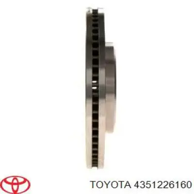 Frenos delanteros Toyota 4351226160 precio, desde 50,37 EUR