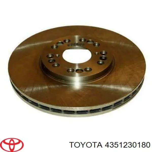 4351230180 Toyota freno de disco delantero