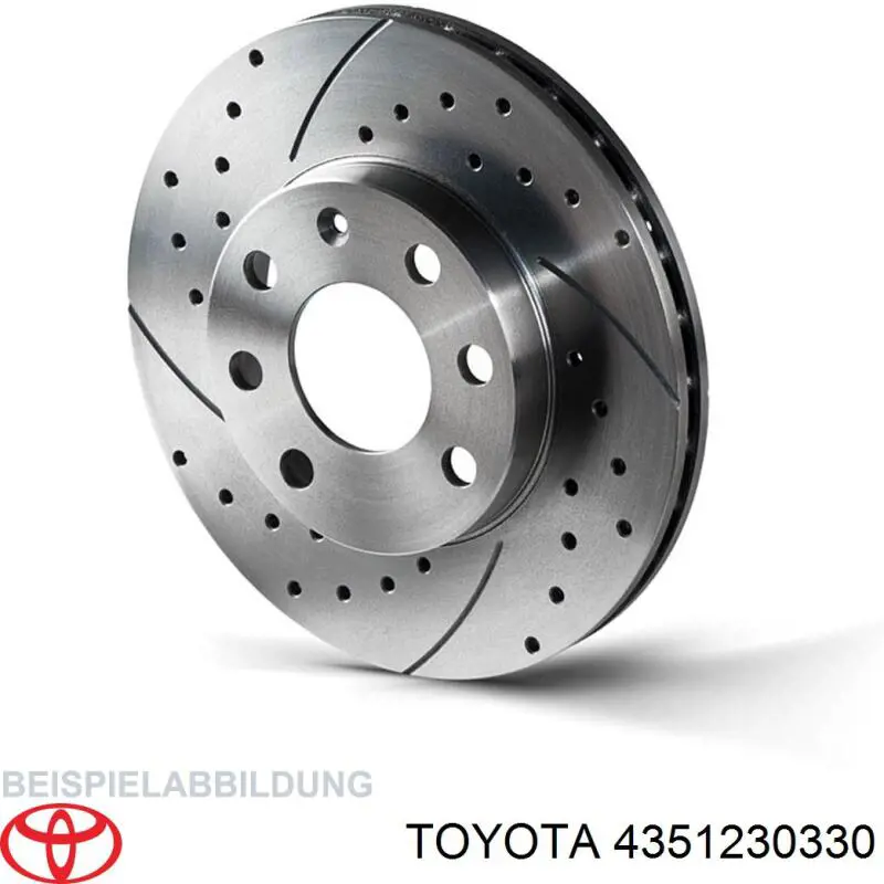 Comprar 4351230330 Toyota Freno de disco delantero