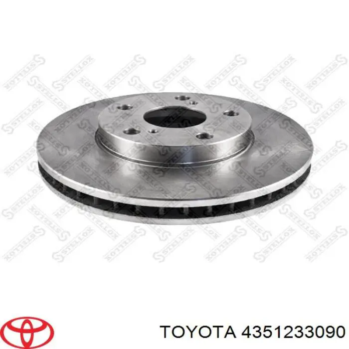 Comprar 4351233090 Toyota Freno de disco delantero