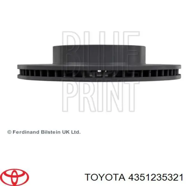 Freno de disco delantero Toyota Hilux GUN12, GUN13