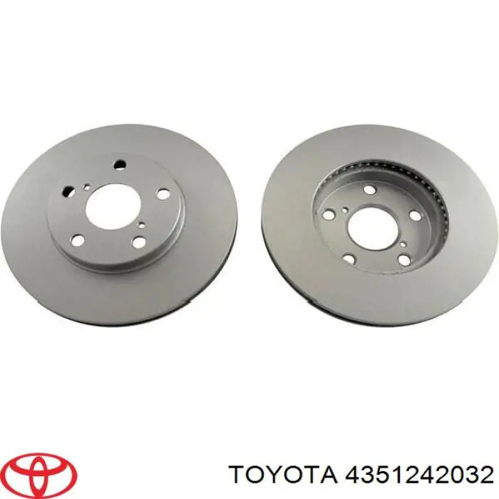 Frenos delanteros Toyota 4351242032 precio, desde 38,15 EUR