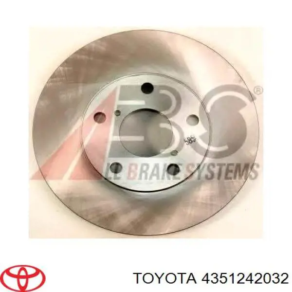 Comprar 4351242032 Toyota Freno de disco delantero
