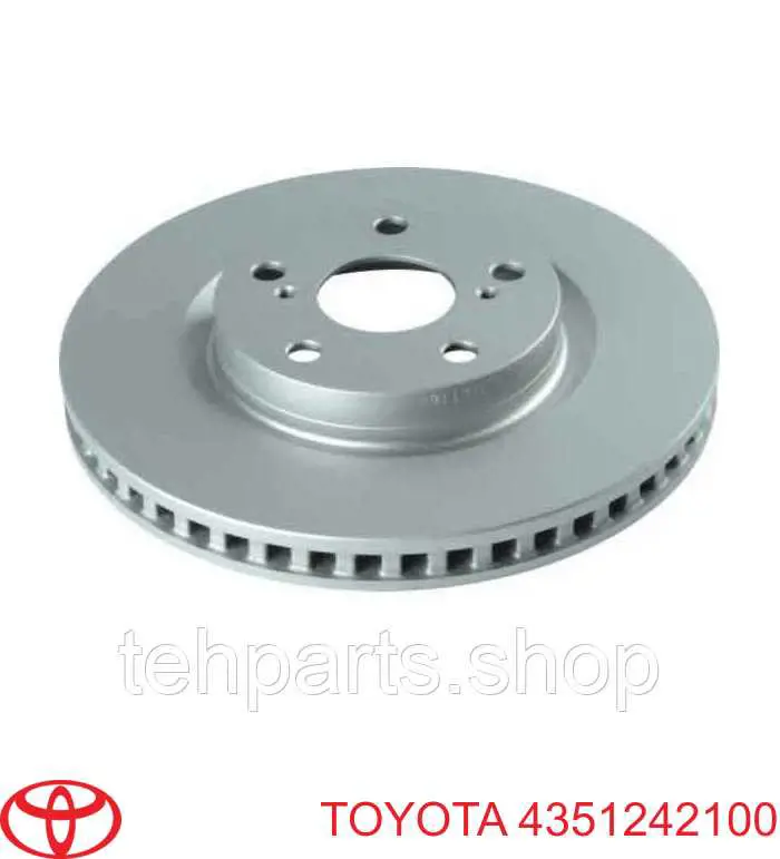 Comprar 4351242100 Toyota Freno de disco delantero