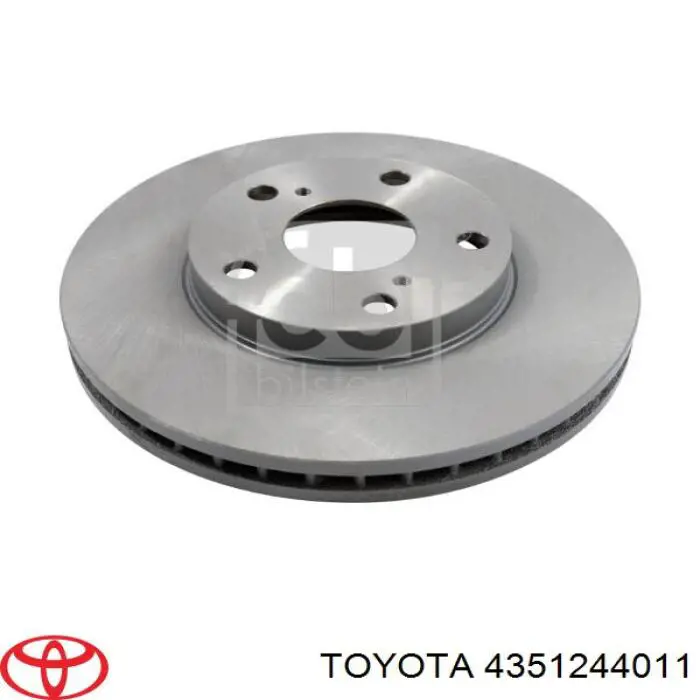 Frenos delanteros Toyota 4351244011 precio, desde 52,29 EUR