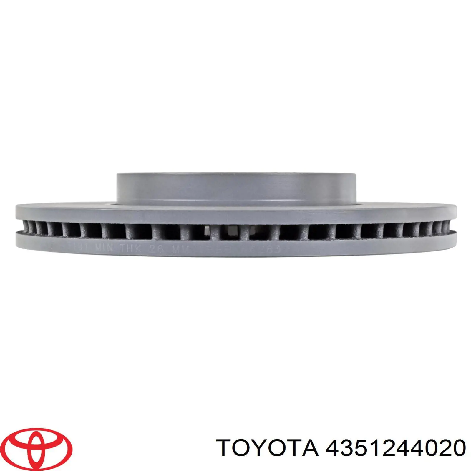 Frenos delanteros Toyota 4351244020 precio, desde 46,75 EUR