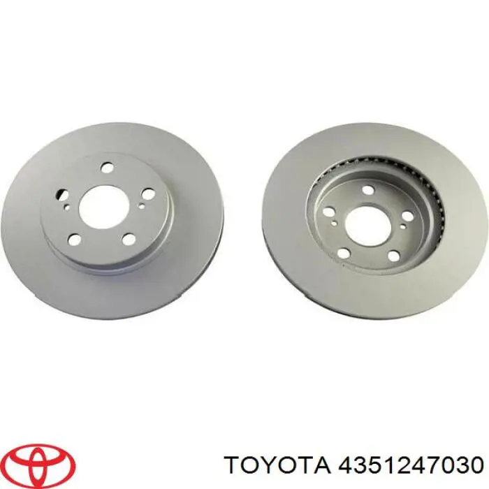 Freno de disco delantero Toyota Prius NHW20