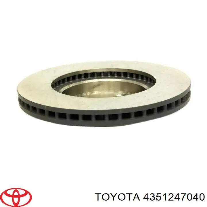 4351247040 Toyota freno de disco delantero