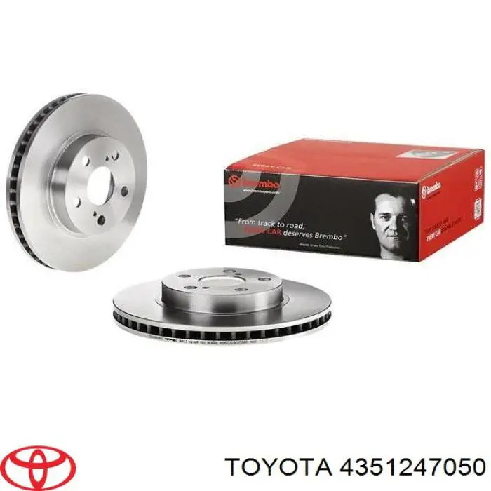 4351247050 Toyota Discos