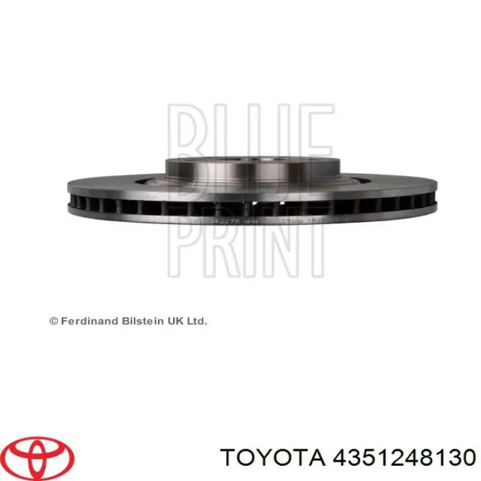 Comprar 4351248130 Toyota Freno de disco delantero