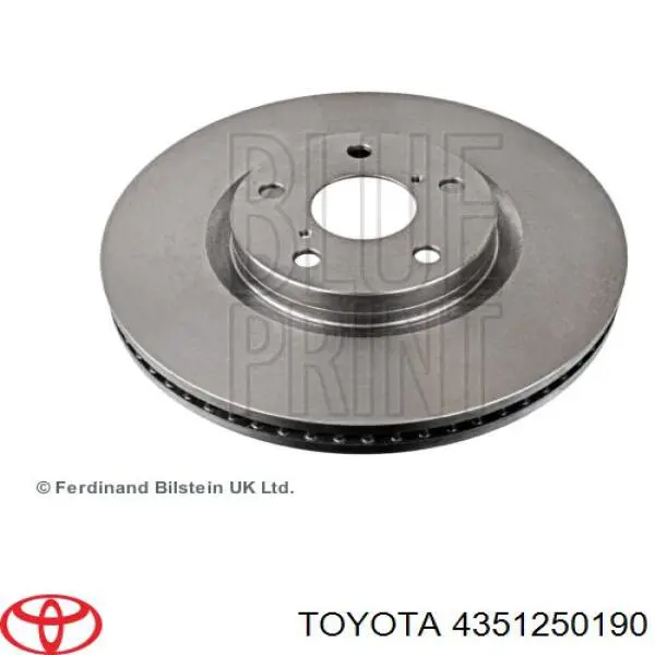 Frenos delanteros Toyota 4351250190 precio, desde 84,43 EUR