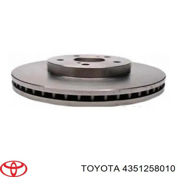 Disco de freno 4351258010 Toyota